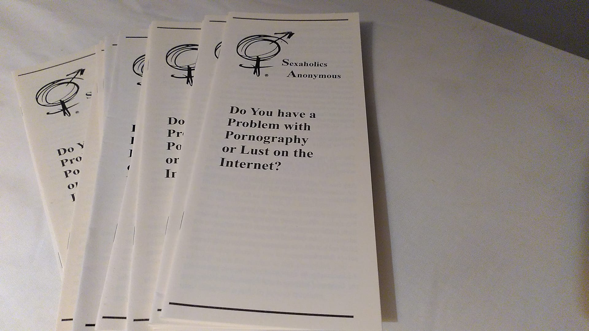 Set of 20 - Do You have a Problem with Pornography or Lust on the Internet?